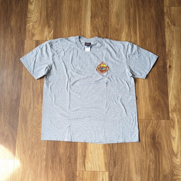 Harley Davidson Graphic Biker Motorcycle T-shirt - Picture 3 of 4